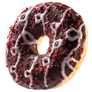 Raspberrry & Chocolate Dream Donut